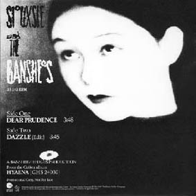 Dazzle 12" US Promo Single Front Cover - Click Here For Full Scan