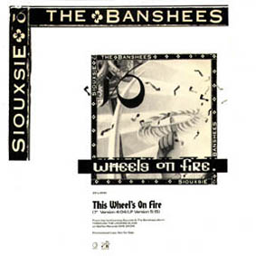 This Wheel's On Fire US 12" Promo Import Single Front Cover - Click Here For Full Scan
